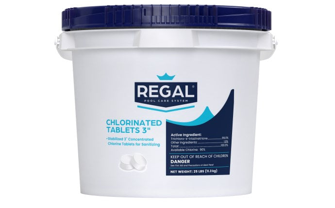 25 Lb 3" Chlorinated Tabs (Uw)